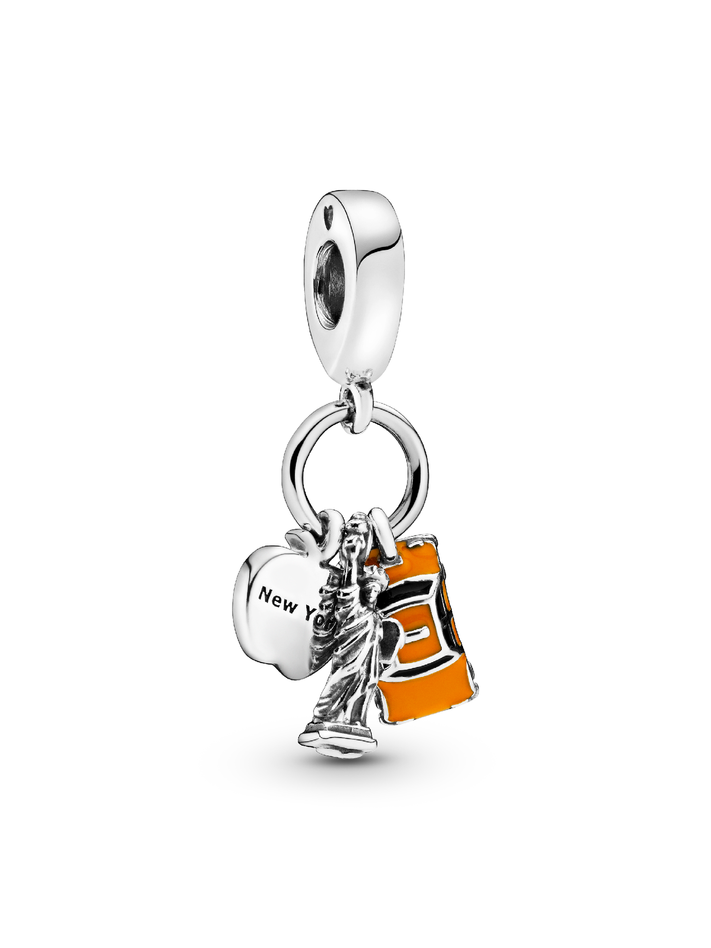 Шарм Pandora Symbols of New York City Dangle Charm, цвет: Серебро — фото 1