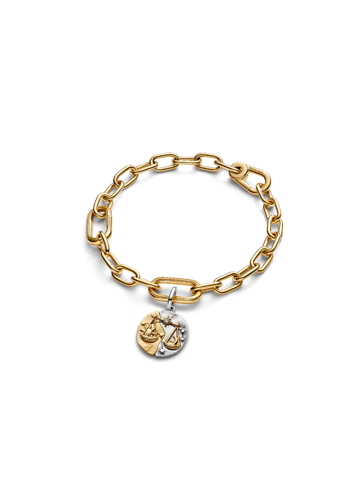 Libra Medallion Charm Bracelet Set