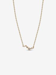 Pandora Era Lab-Grown Diamond Droplet Bar Necklace Pandora Era Lab-Grown Diamond Droplet Bar Necklace