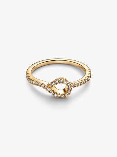Pandora Infinite Lab-grown Diamond Pavé Ring