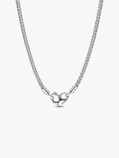 Pandora Moments Studded Chain Necklace