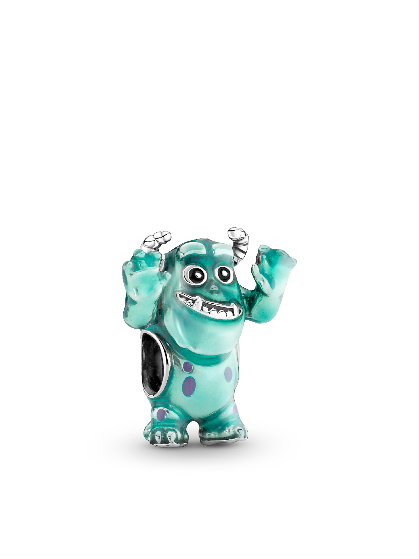 Женский шарм Pandora Disney Pixar Sulley Charm, цвет: Серебро — фото 1