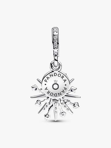 Sparkling Firework Double Dangle Charm