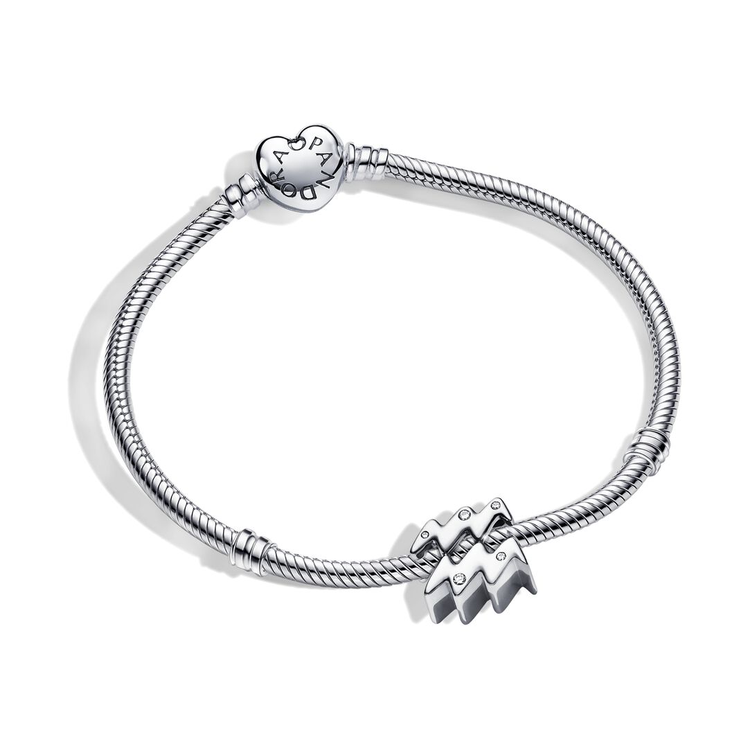 Aquarius Zodiac Charm Bracelet Set