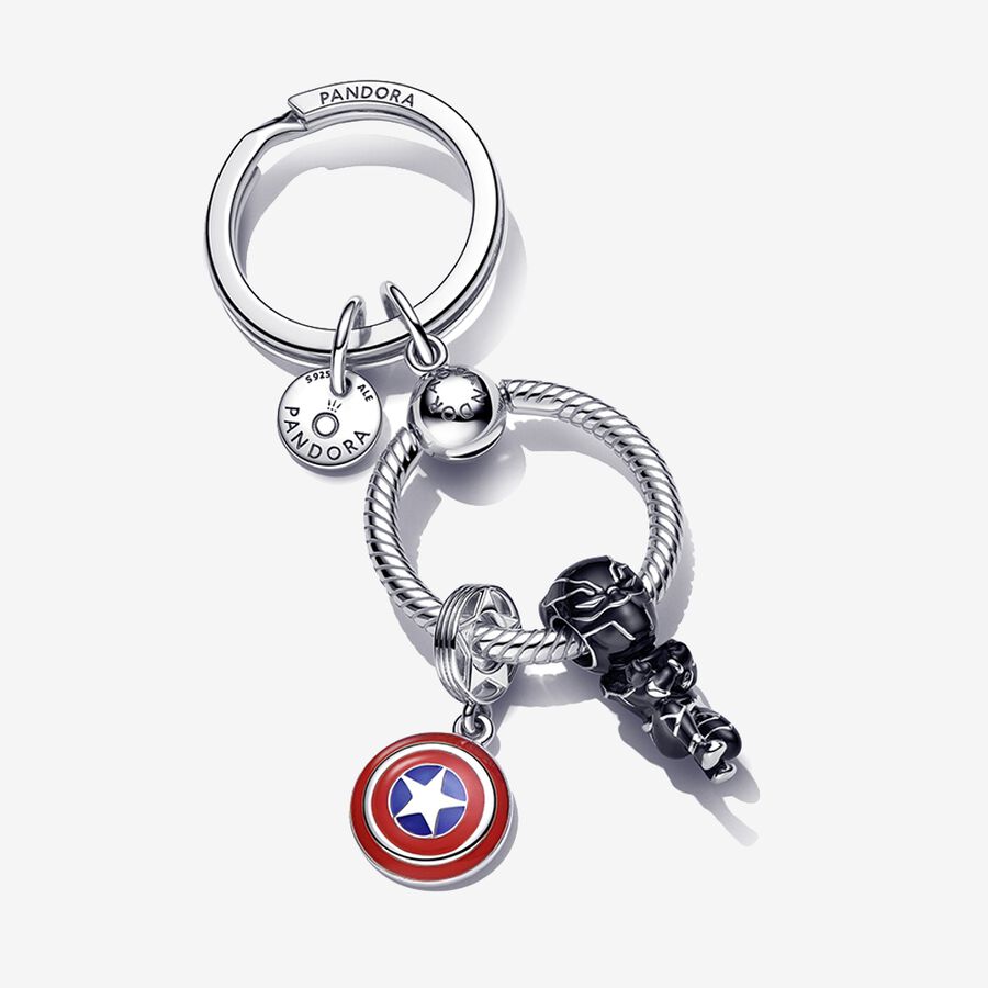 Marvel Avenger Charm and Key Ring Set NAMPS0386