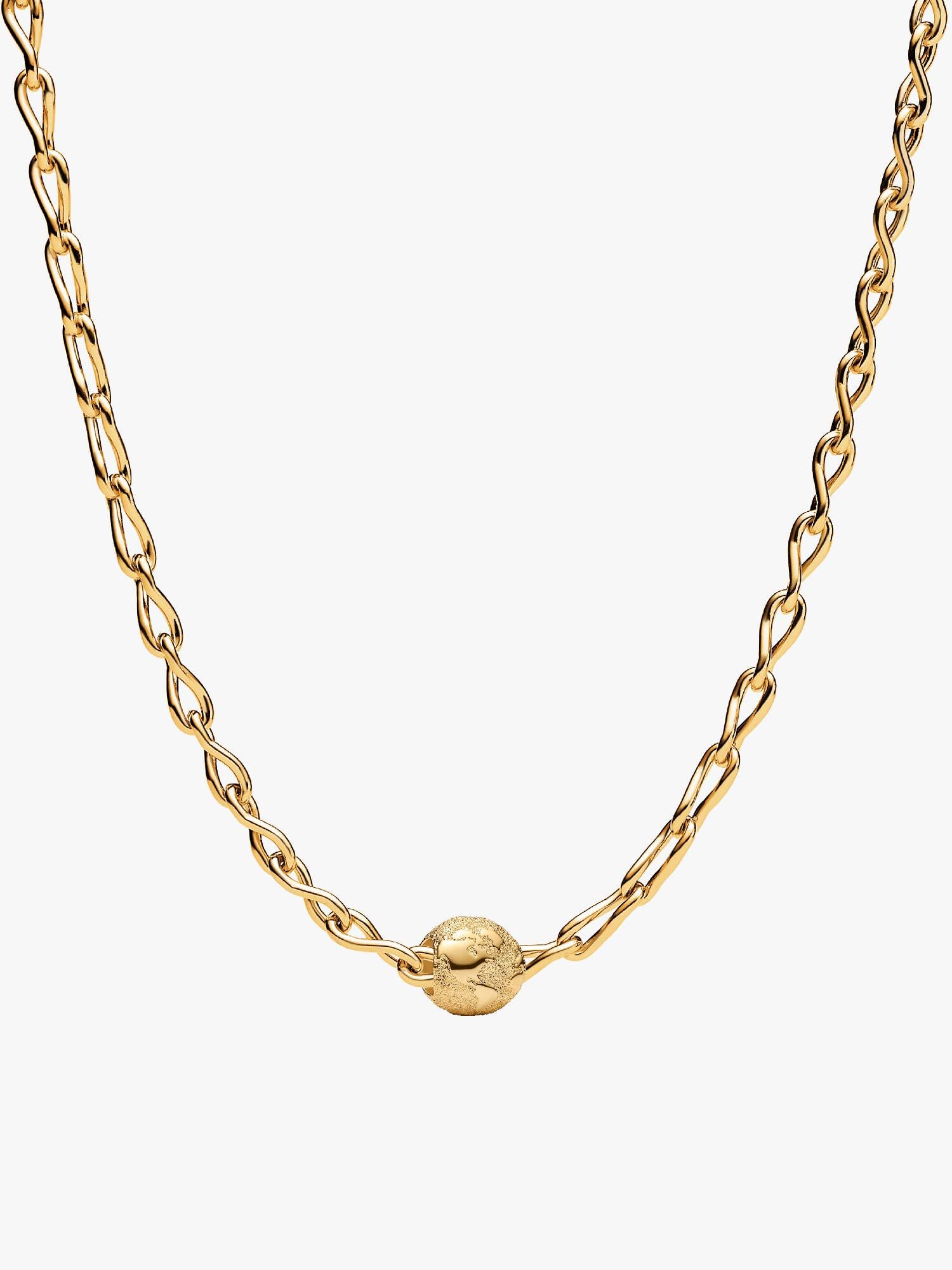 Globe Mini Charm Necklace Set
