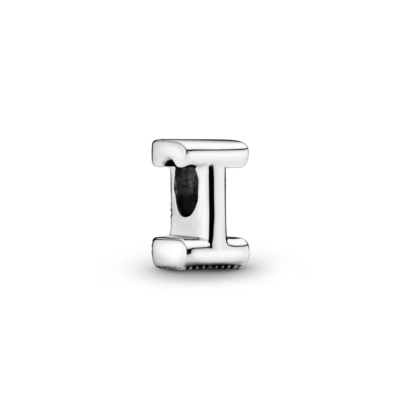 Женский шарм Pandora Letter I Alphabet Charm, Sterling silver, цвет: Серебро — фото 2