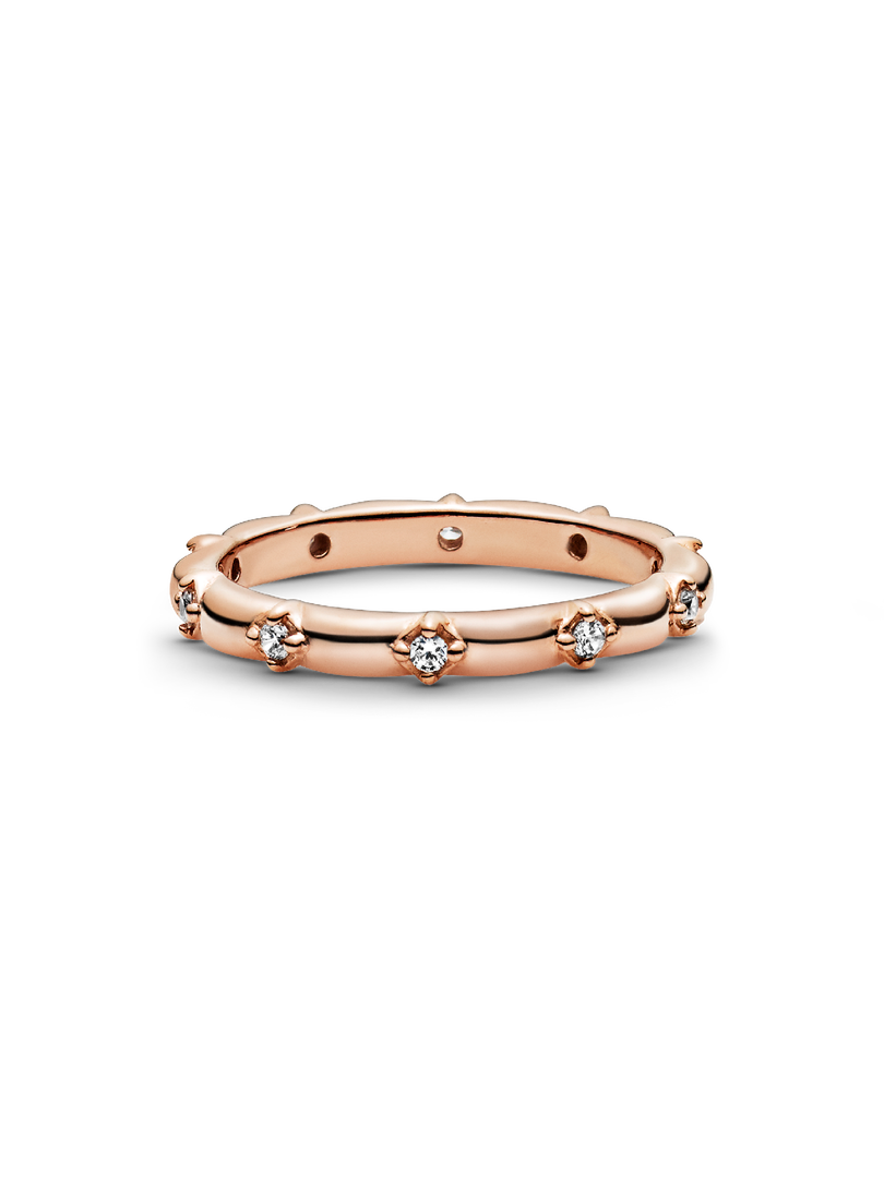 Flower Petals Band Ring