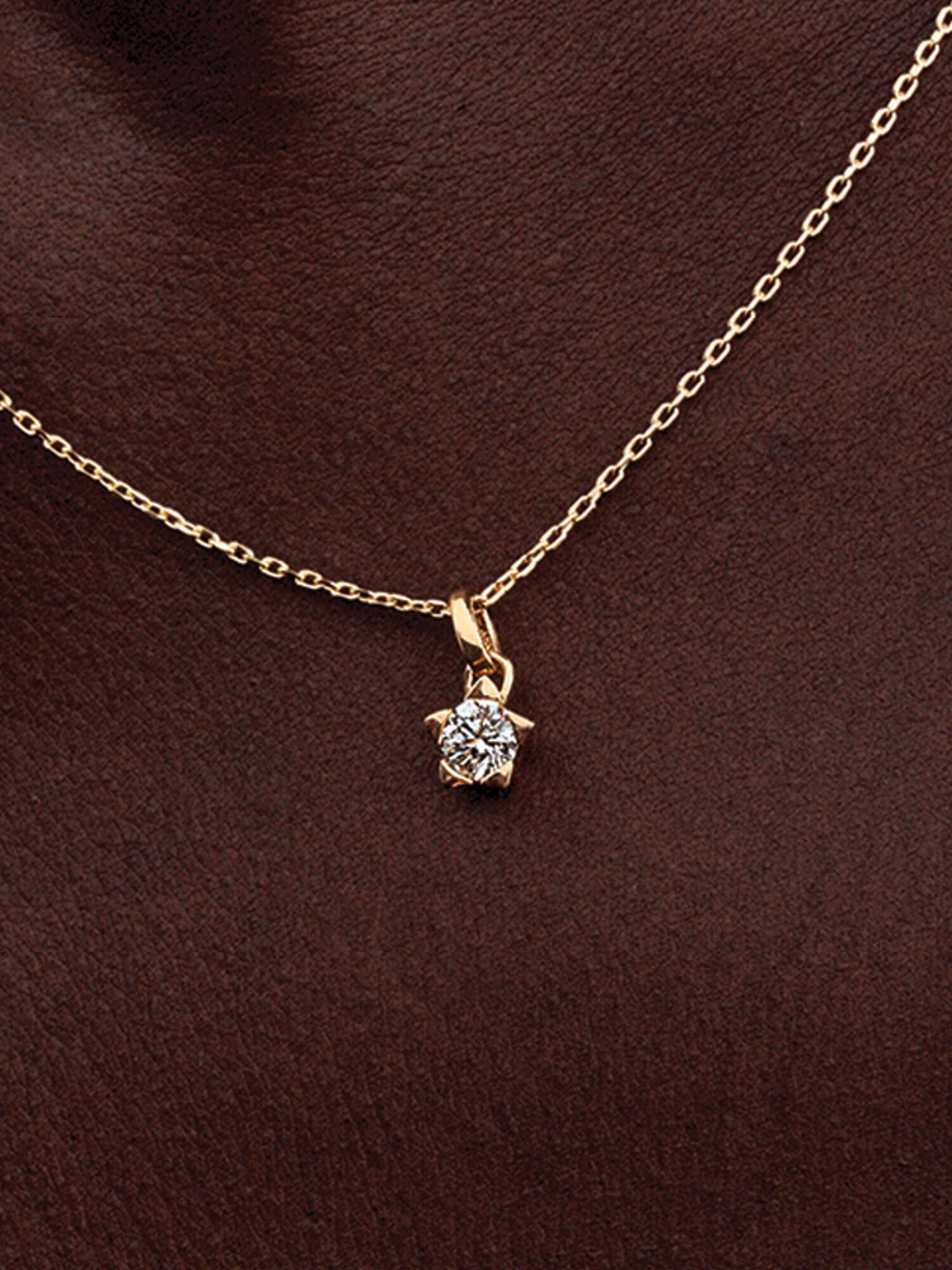 Pandora Talisman 14k Gold Lab-grown Diamond Star Pendant