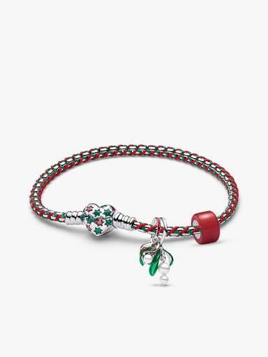 2026 Mistletoe Charm Bracelet