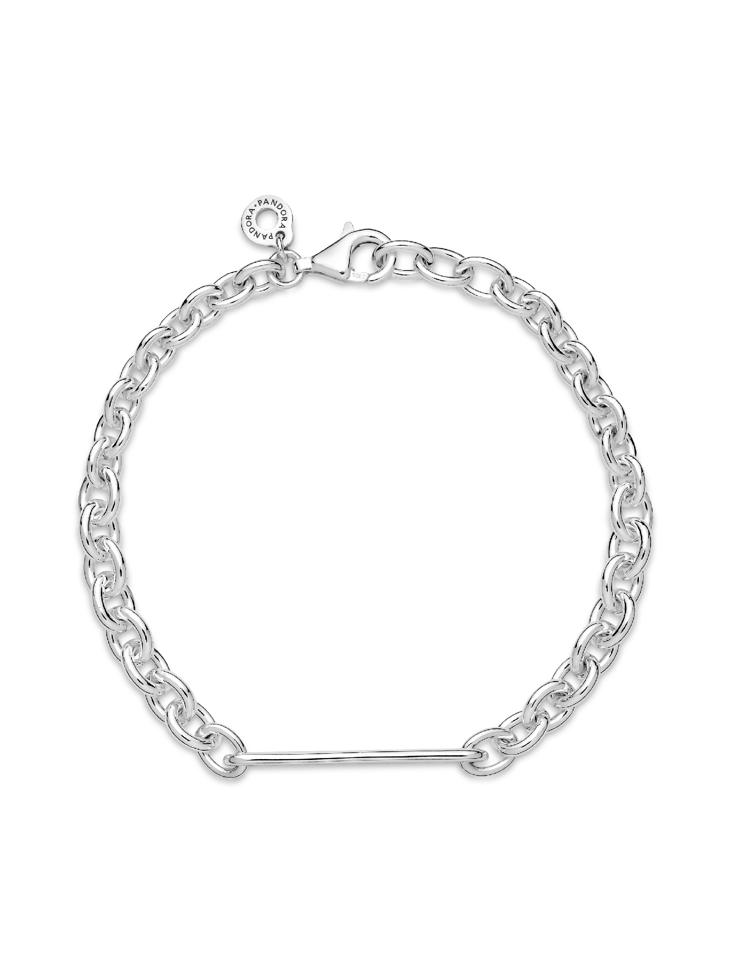 Engravable Bar Link Bracelet