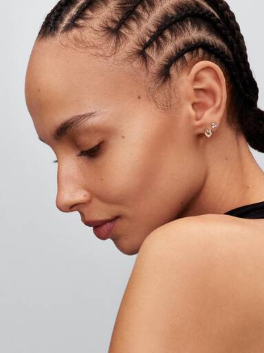 Pandora Era Lab-Grown Diamond Cluster Stud Earrings