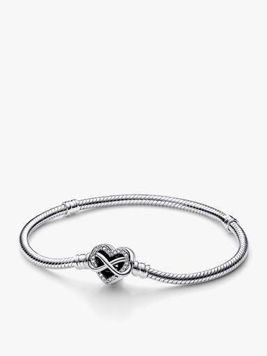 Splittable Mother and Daughter Charm Bracelet Set
