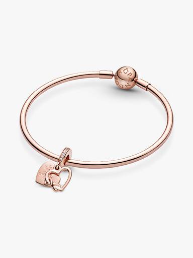 FINAL SALE - Love You Infinity Heart Dangle Charm