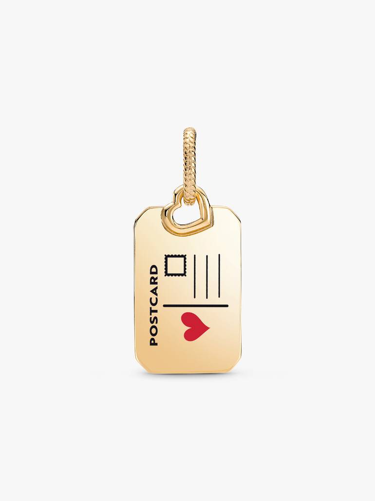 USA Postcard Dangle Charm