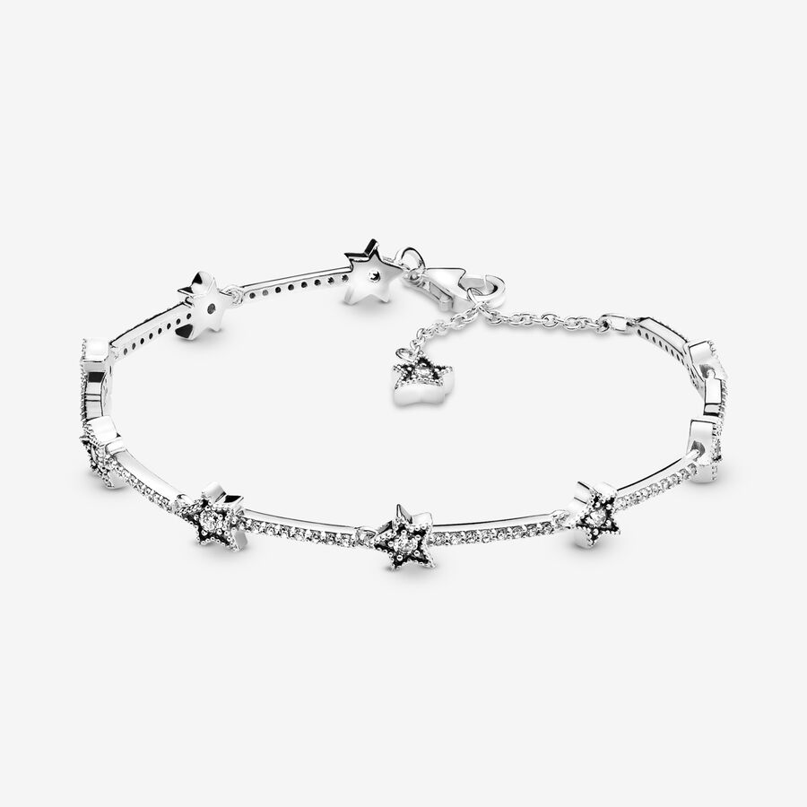 Voetzool vieren straal Celestial Stars Bracelet | Sterling silver | Pandora US