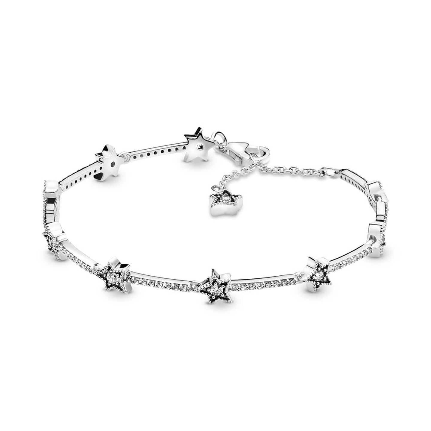 Женский браслет Pandora Celestial Stars, цвет: Серебро — фото 2