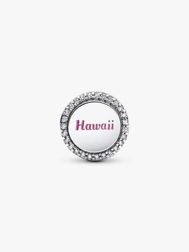 Hawaii Hibiscus Flower Charm
