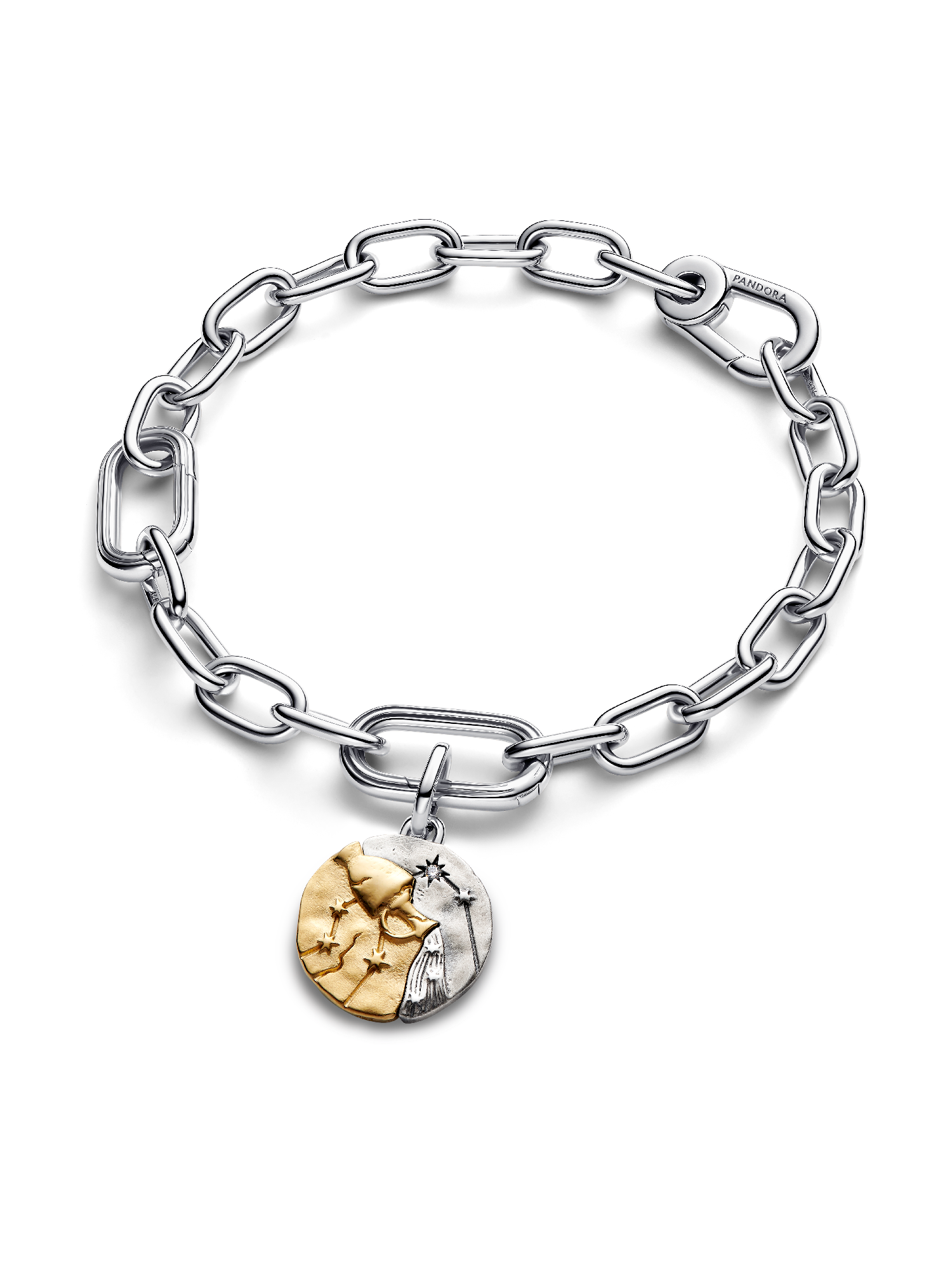 Aquarius Zodiac Medallion Charm