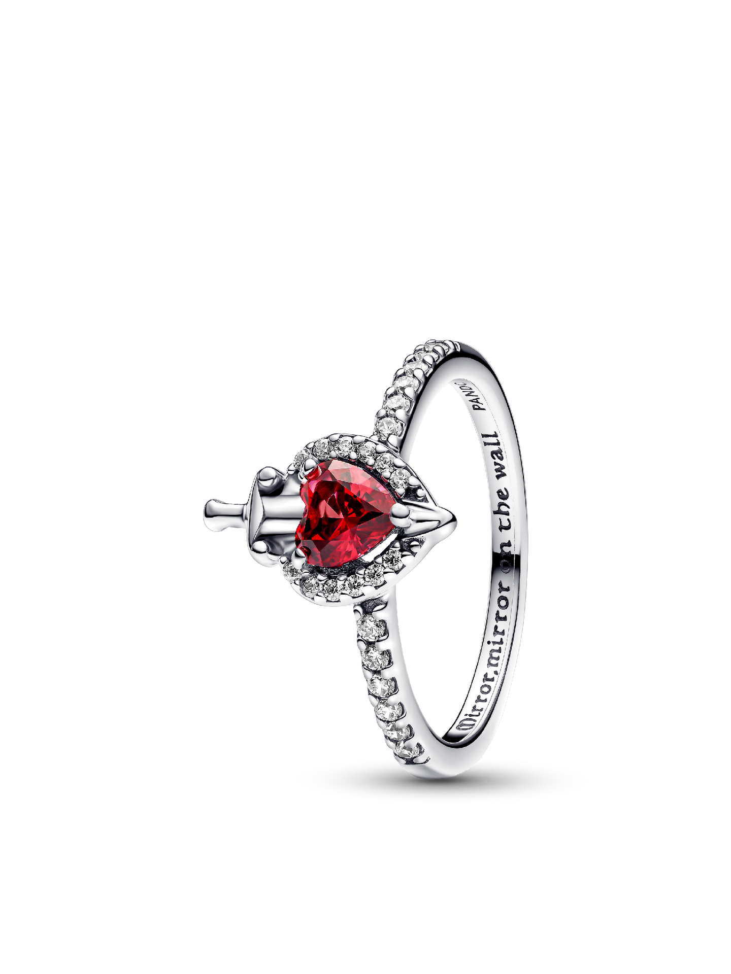 Женское кольцо Pandora Disney Villains Evil Queen, Sterling silver, цвет: Серебро — фото 1