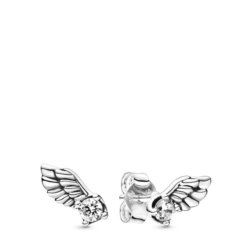 Angel Wings Pendant & Stud Earring Set Gift Offer 