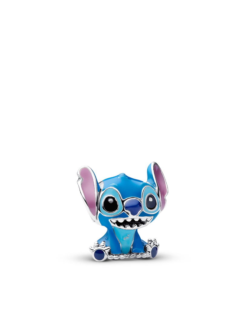 Disney x Pandora Stitch and Angel Charm Duo