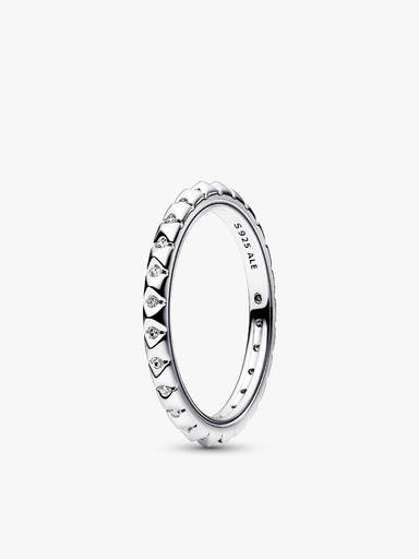 Pandora ME Pyramids & Pavé Ring Set