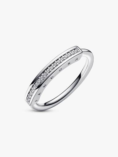 FINAL SALE - Pandora Signature I-D Pavé Ring