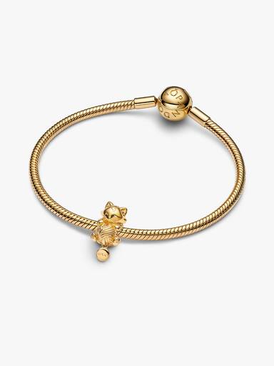 Kitten & Yarn Ball Charm