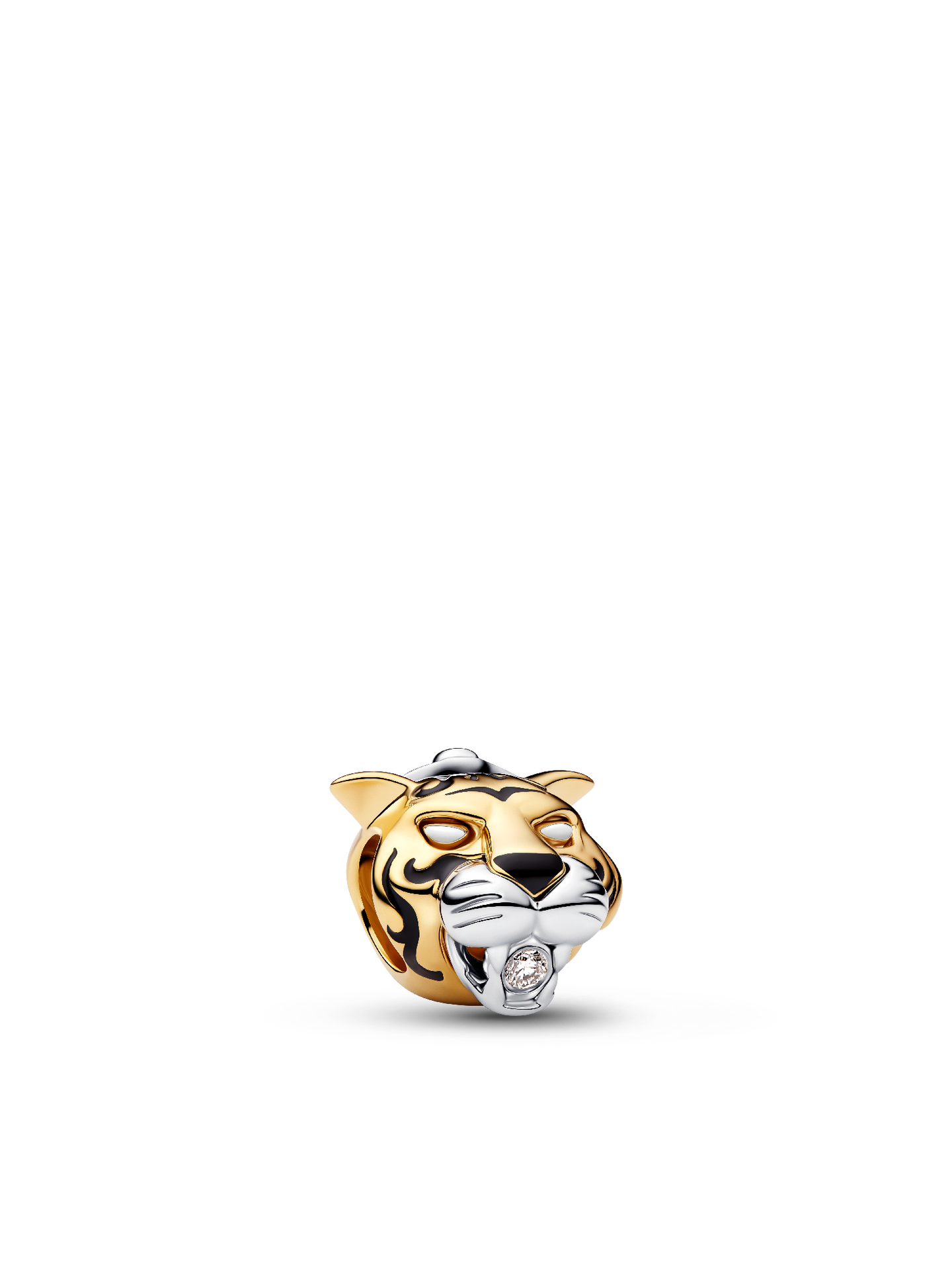 Женский шарм Pandora Disney Princess Jasmine Rajah Lab-grown Diamond Charm, цвет: Двухцветный — фото 1