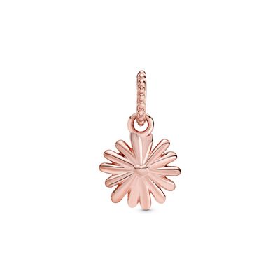 Pink Daisy Spacer Clip Charm