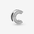 FINAL SALE - Pandora Reflexions™ Letter C Clip Charm