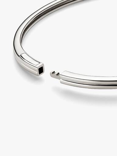 Pandora Infinite 14k White Gold Lab-grown Diamond Bangle