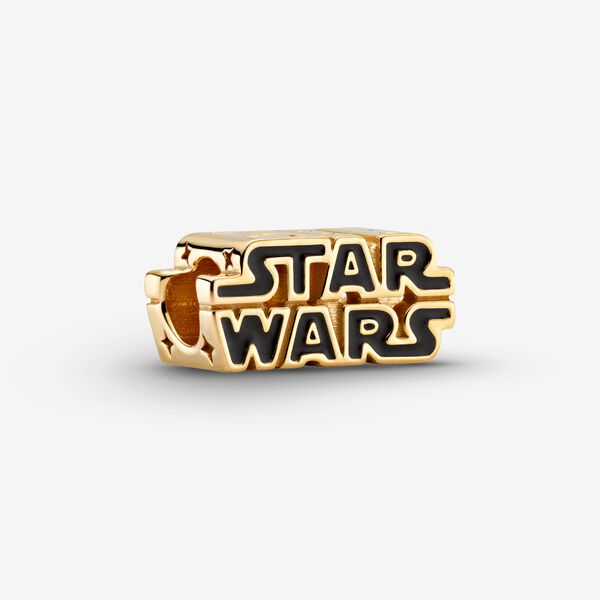 Pandora Star Wars Shining 3D Logo Charm - FINAL SALE | Gold