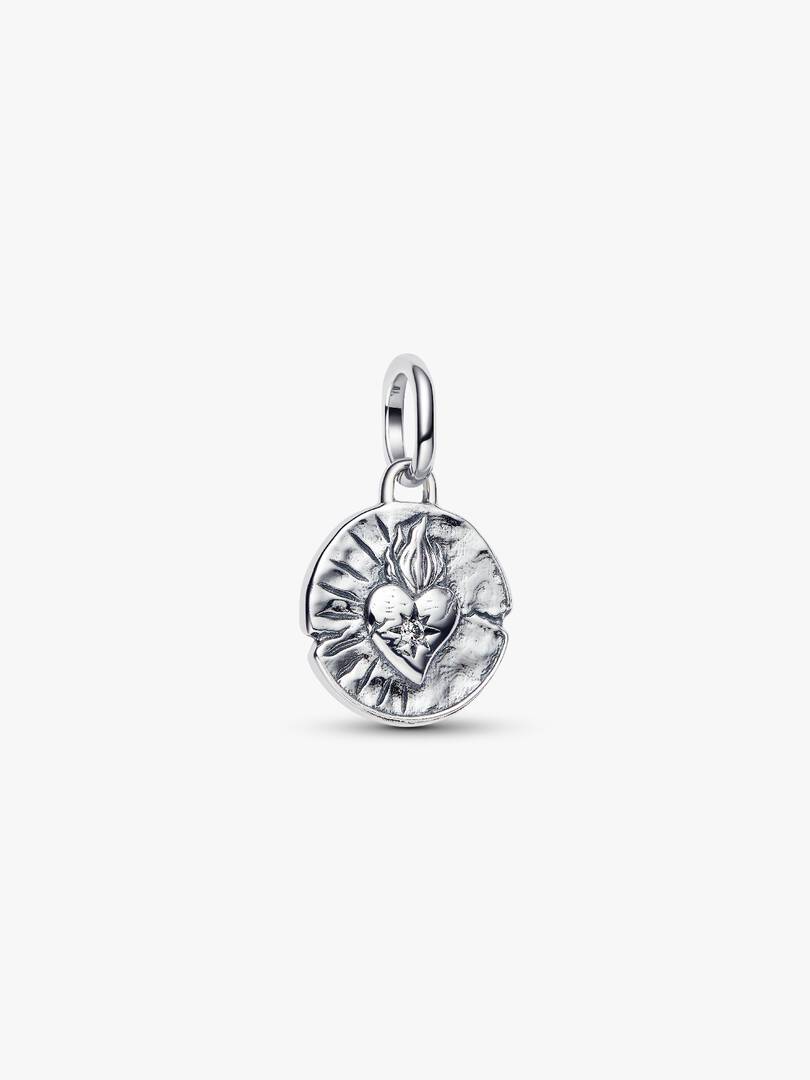 Heart Medallion Charm