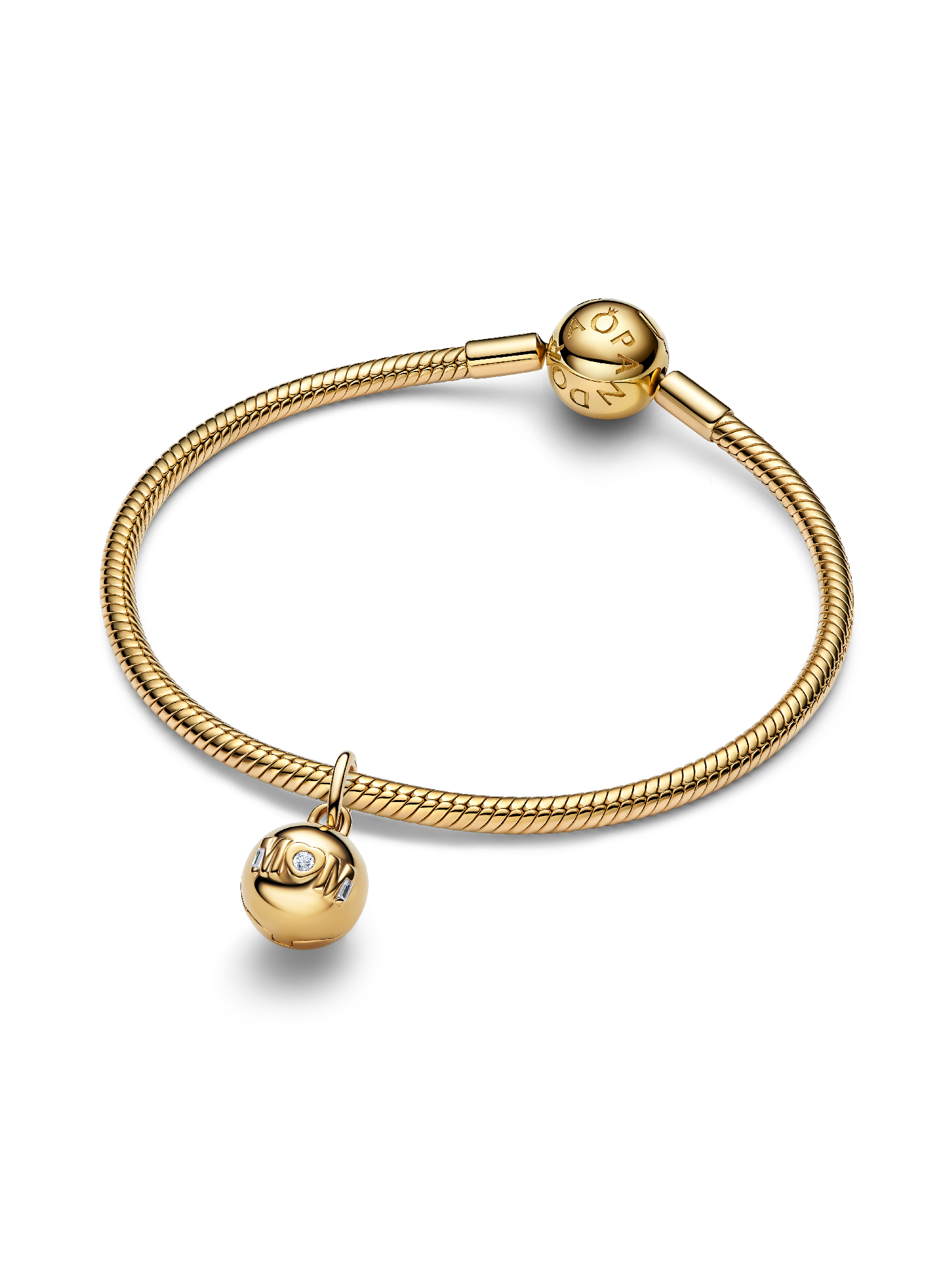 Mom Ball Clasp Charm