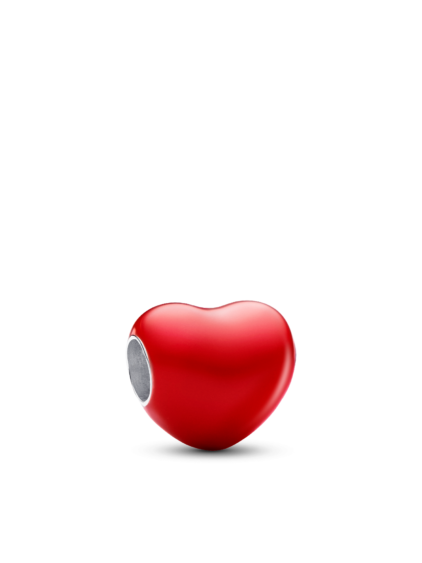 Женский шарм Pandora Color-changing Hidden Message Heart Charm, цвет: Серебро — фото 1