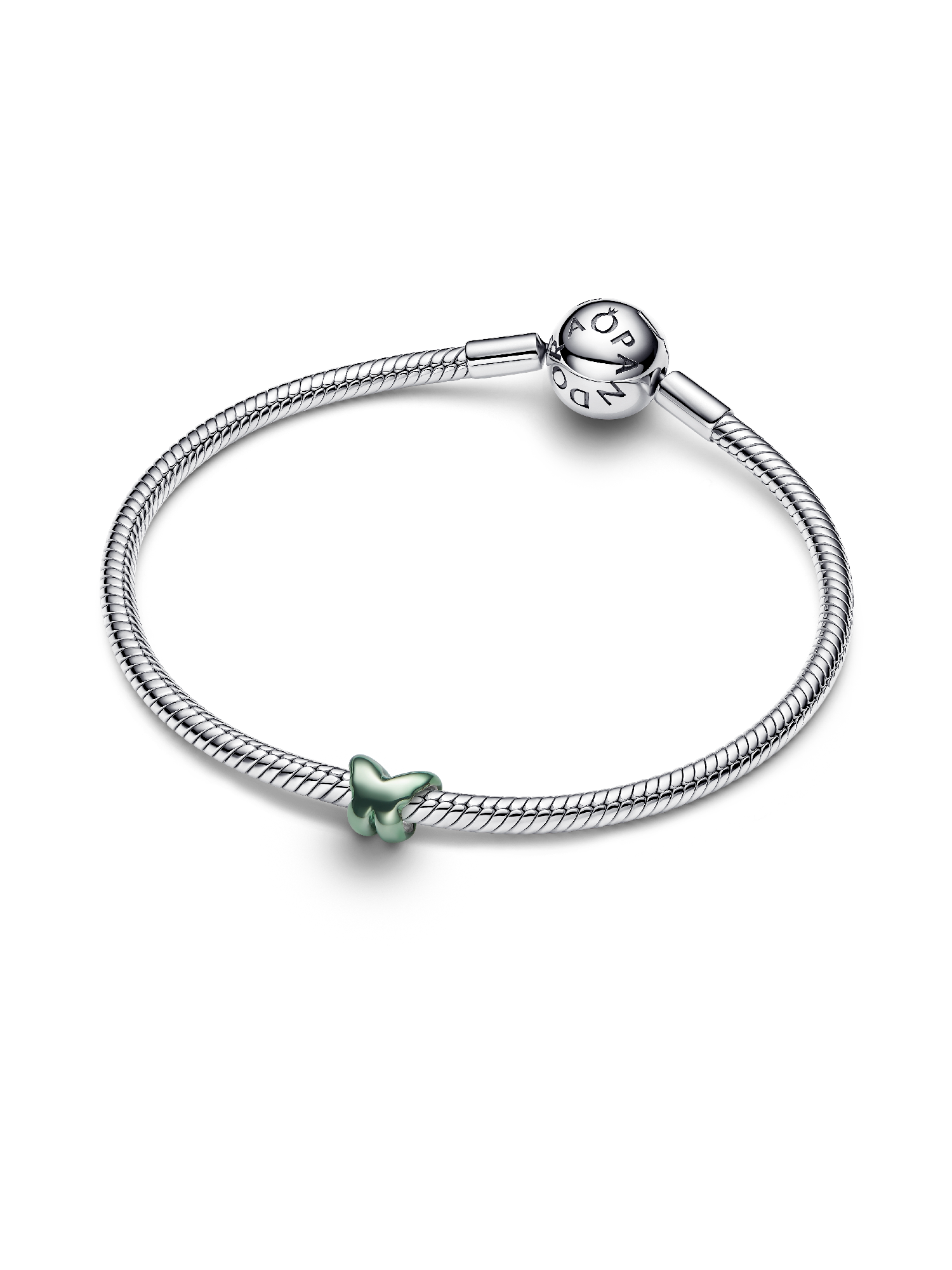 Green Butterfly Mini Charm