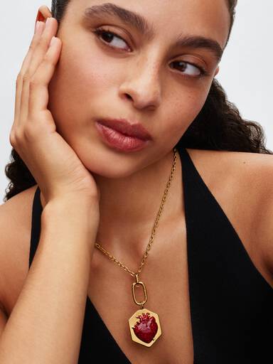 Pat McGrath The Beating Heart Oversized Dangle Charm