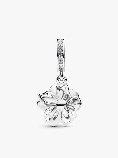 Cherry Blossom Charm Necklace Set