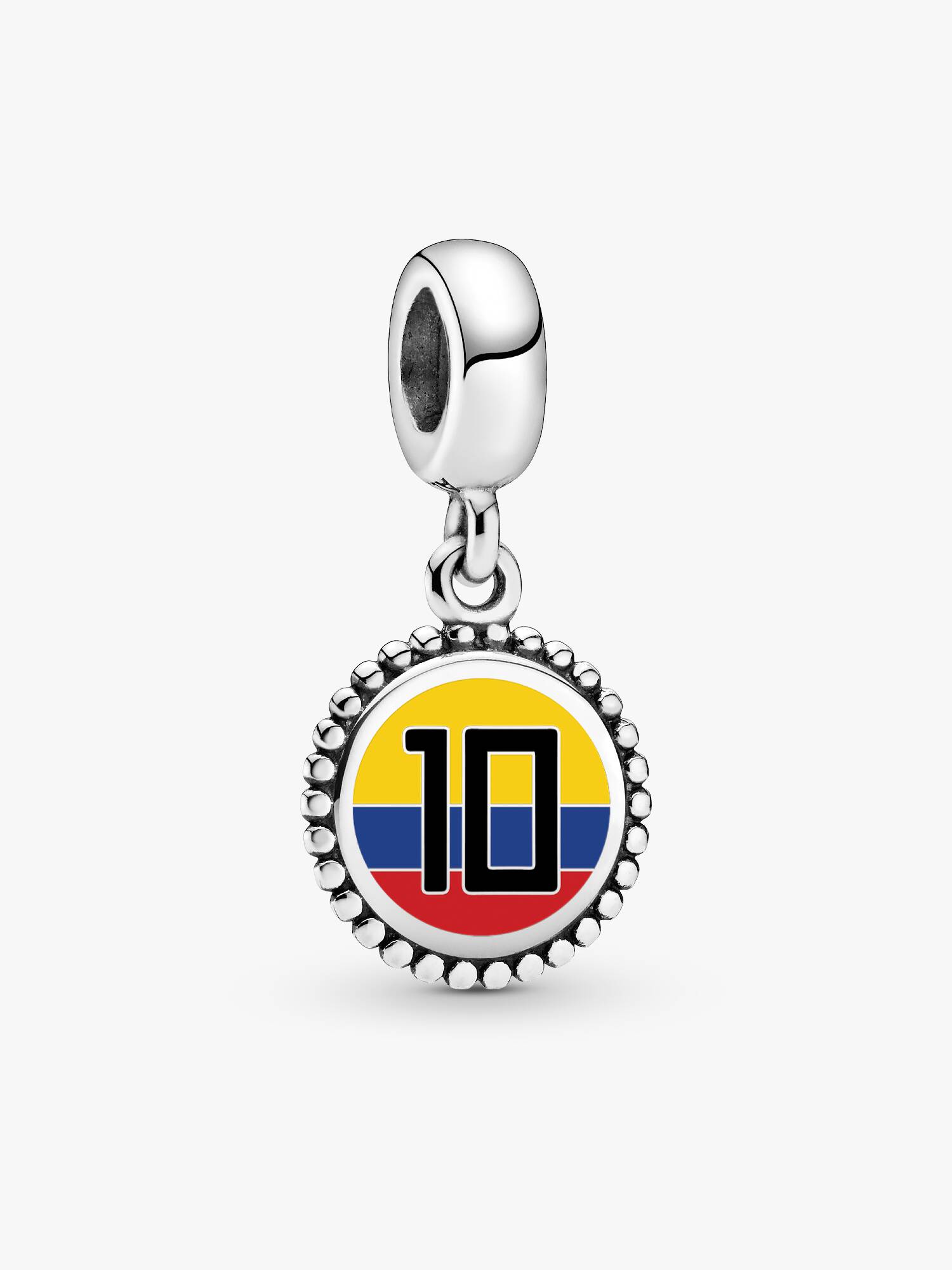Colombia #10 Soccer Charm