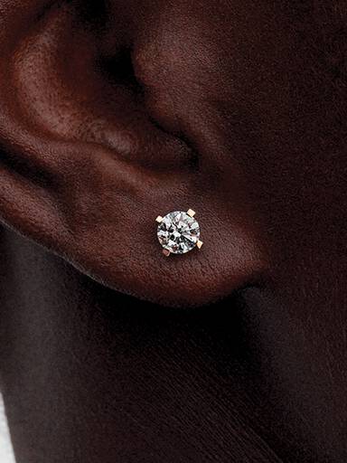 Pandora Era 14k Gold Lab-grown Diamond Earrings