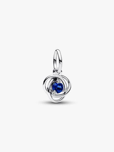 FINAL SALE - Blue Eternity Circle Dangle Charm