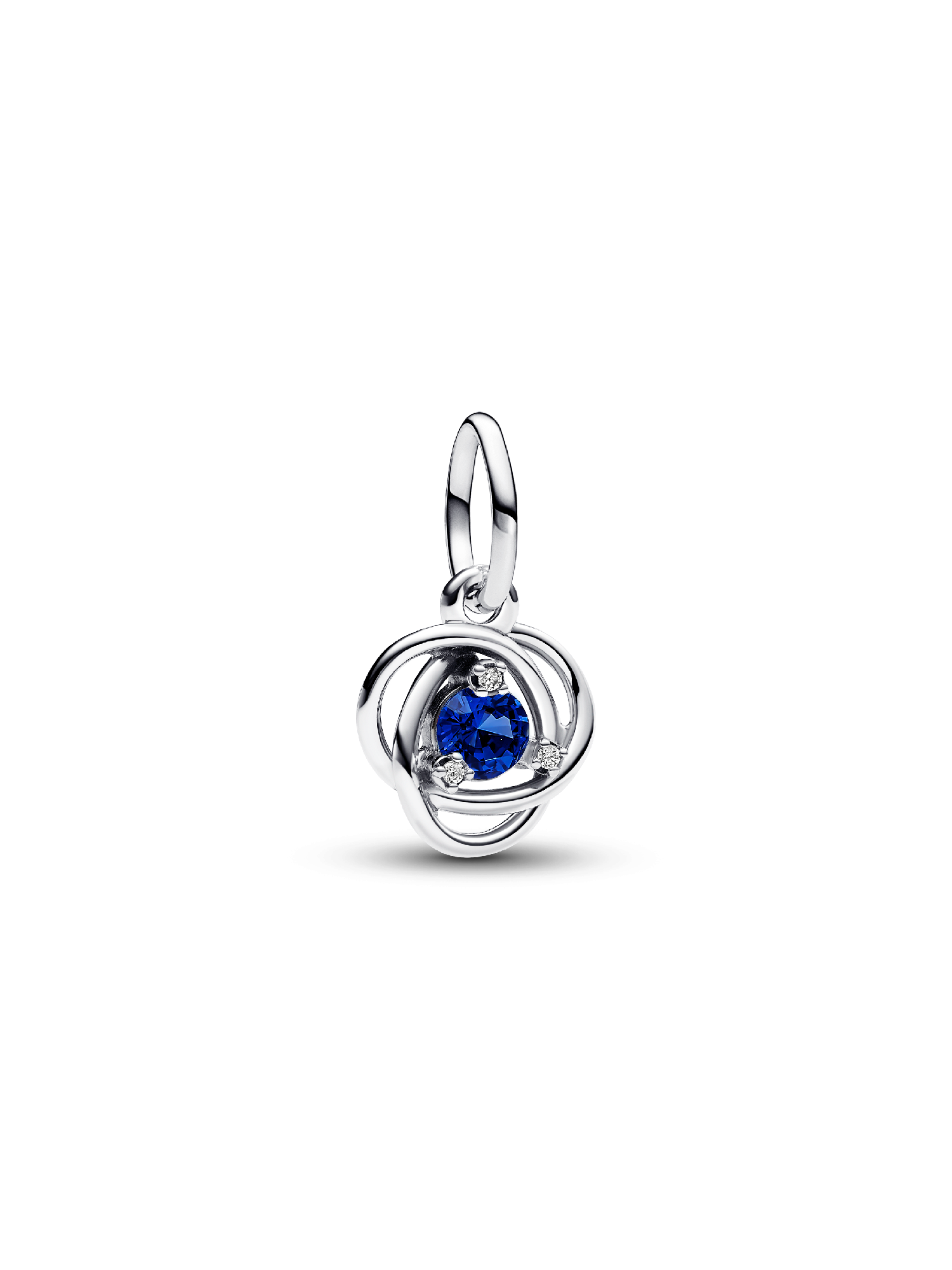 Blue Eternity Circle Dangle Charm