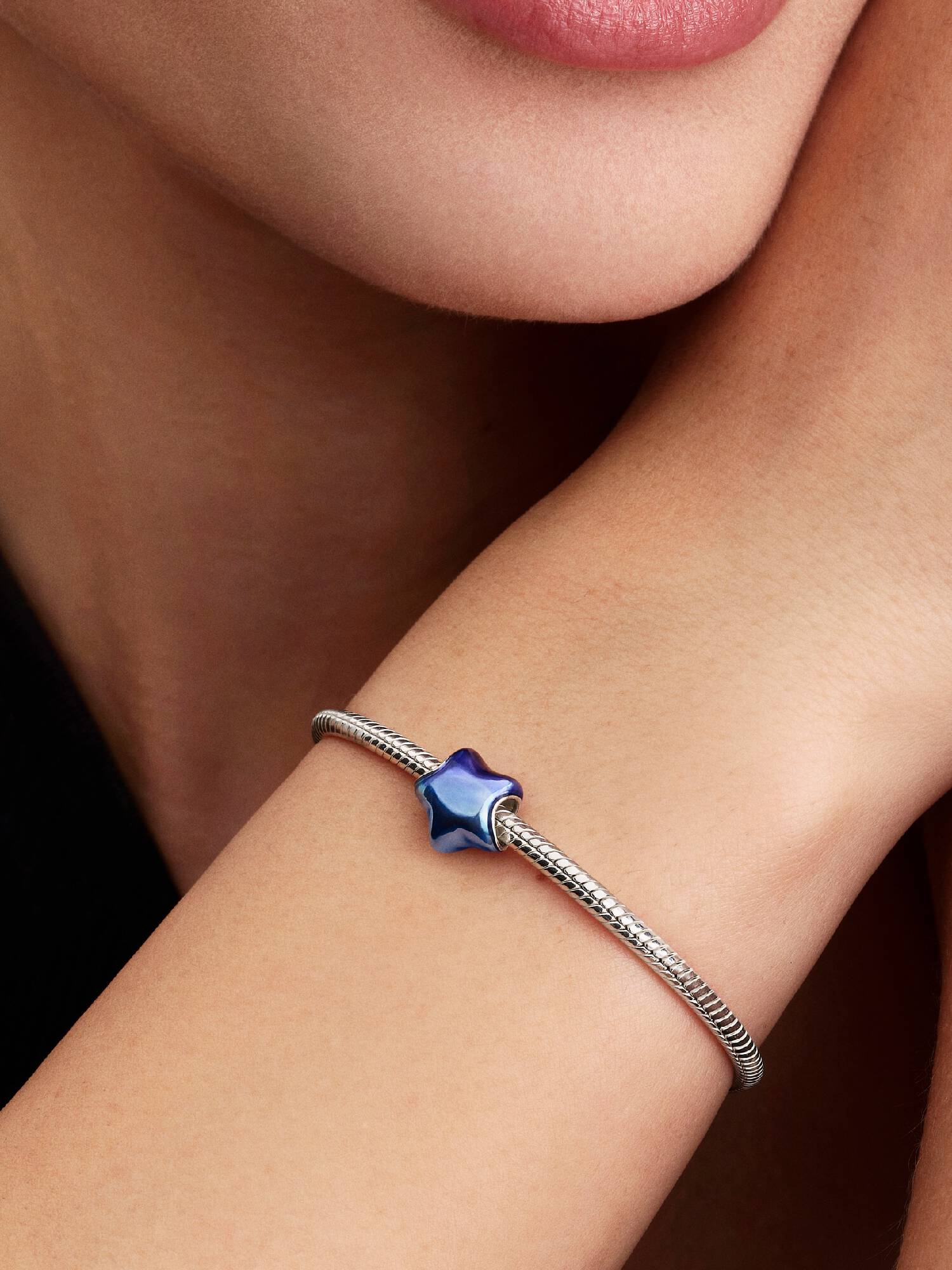 Blue Star Charm