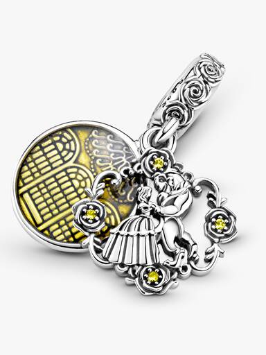 Disney Beauty and the Beast Dancing Dangle Charm