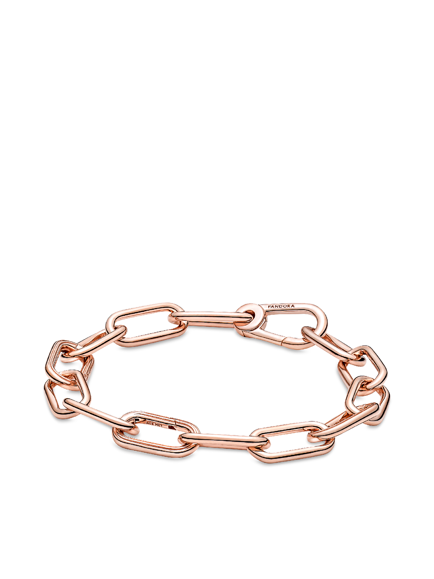 Браслет Pandora ME Medium-Link Chain, Rose gold plated, цвет: Покрытие розовым золотом — фото 1