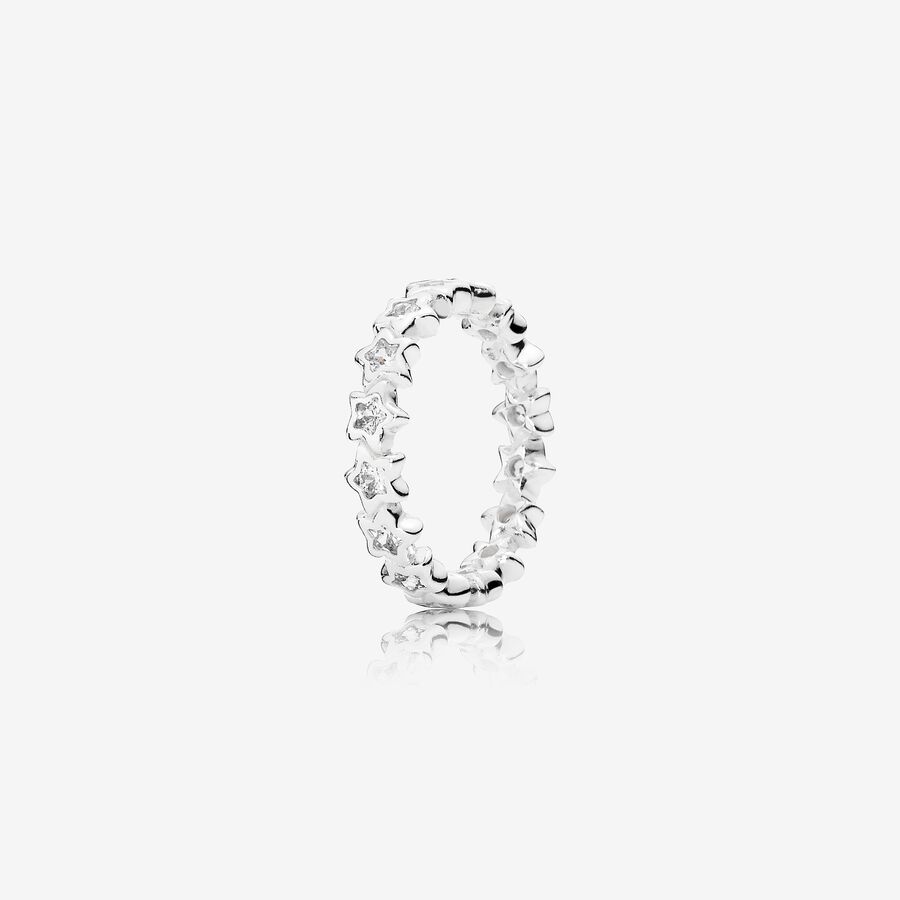 FINAL SALE - Starshine Ring, Clear CZ image number 0