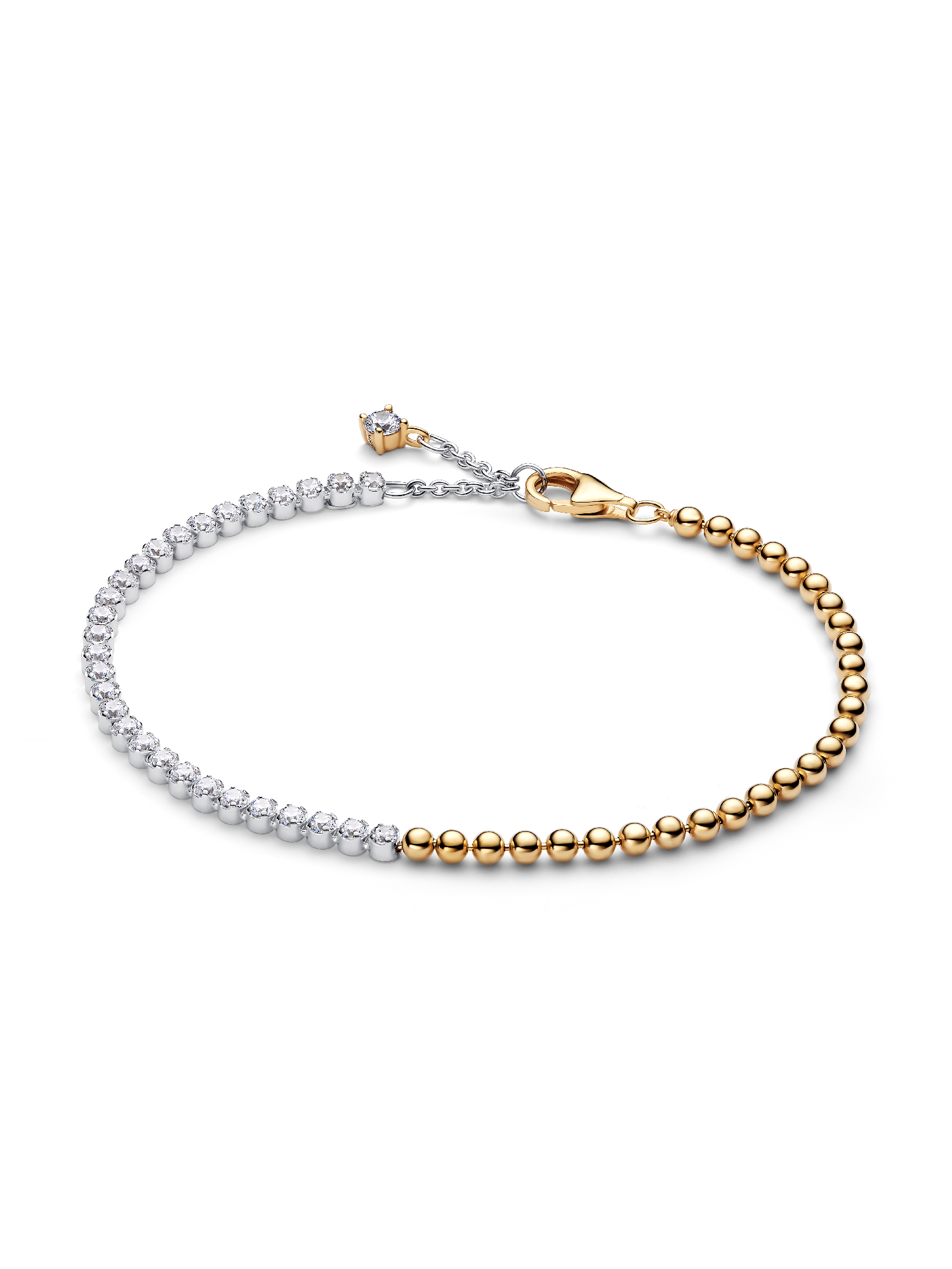 Beads & Tennis Bracelet