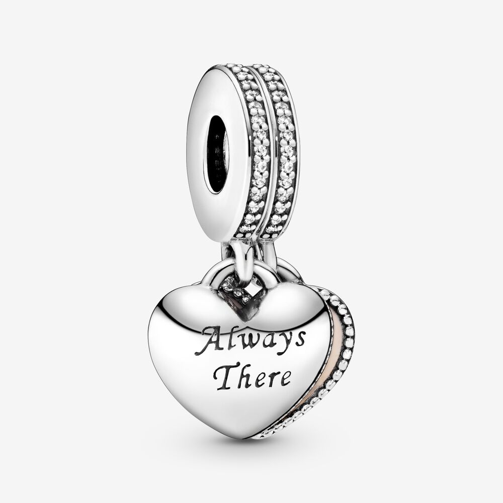 Always There Heart Dangle Charm